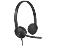 Logitech H340 Headset czarne z mikrofonem - 120306 - zdjęcie 1